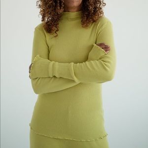 Selva Negra Marieta Top in Pale Green, size XS/S.